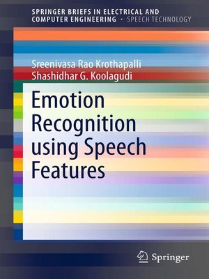 cover image of Emotion Recognition using Speech Features